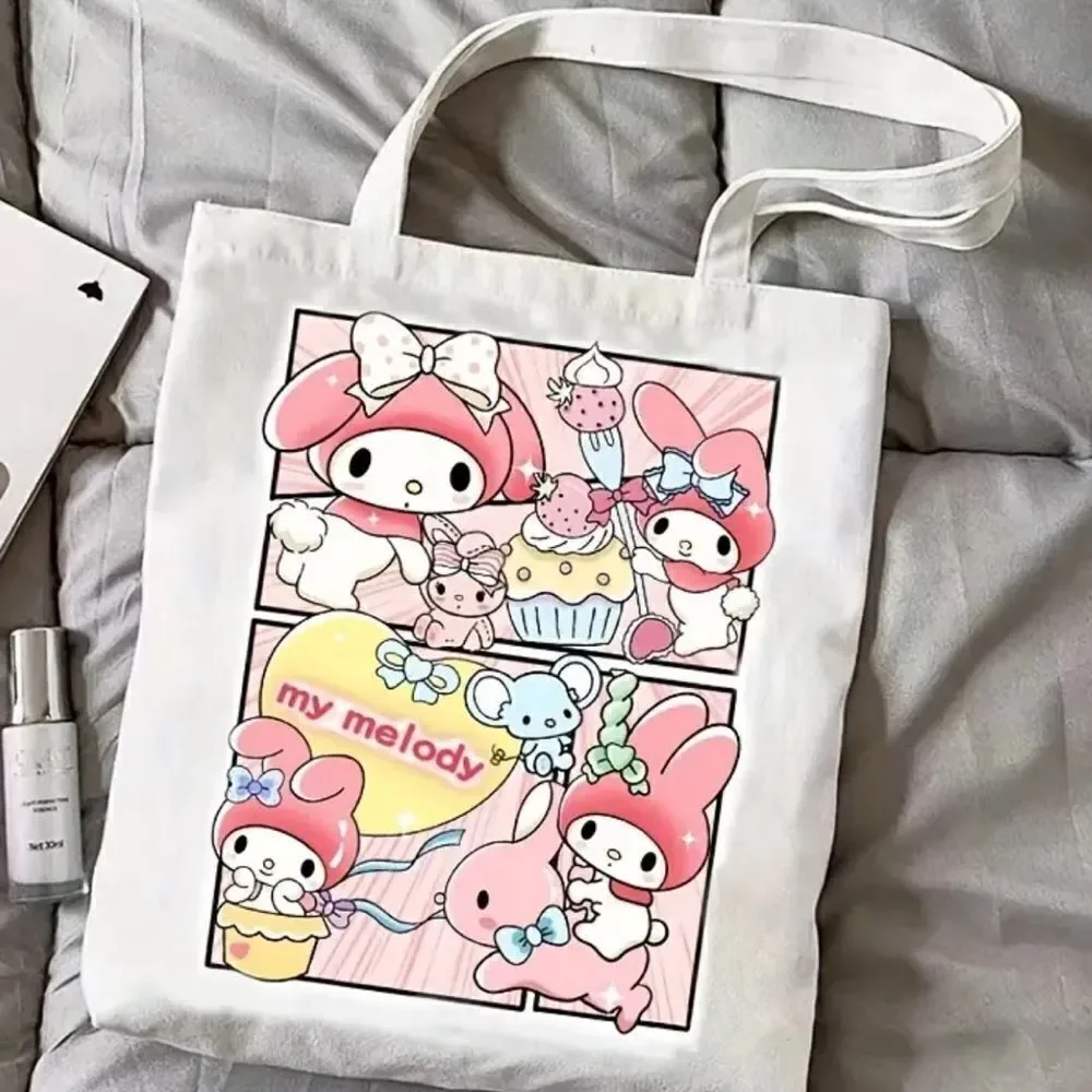 My Melody Canvas Tote Bag